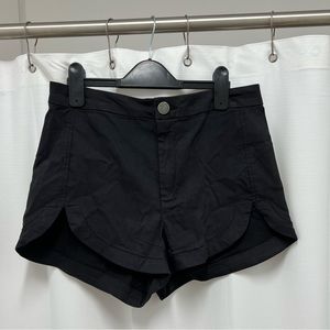 NWOT black high waisted shorts